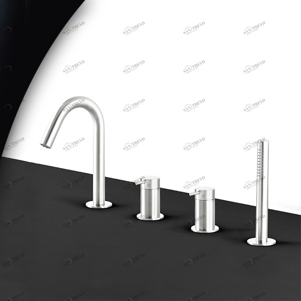 Смеситель для ванны глянцевая сталь Toki Radomonte TKI16L