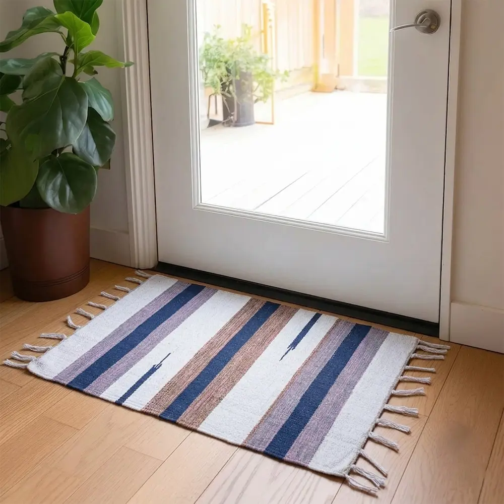 Коврик декоративный KREAFORTA Mysore 40x70 см хлопок разноцветный STLM-2102144 - Вид №5