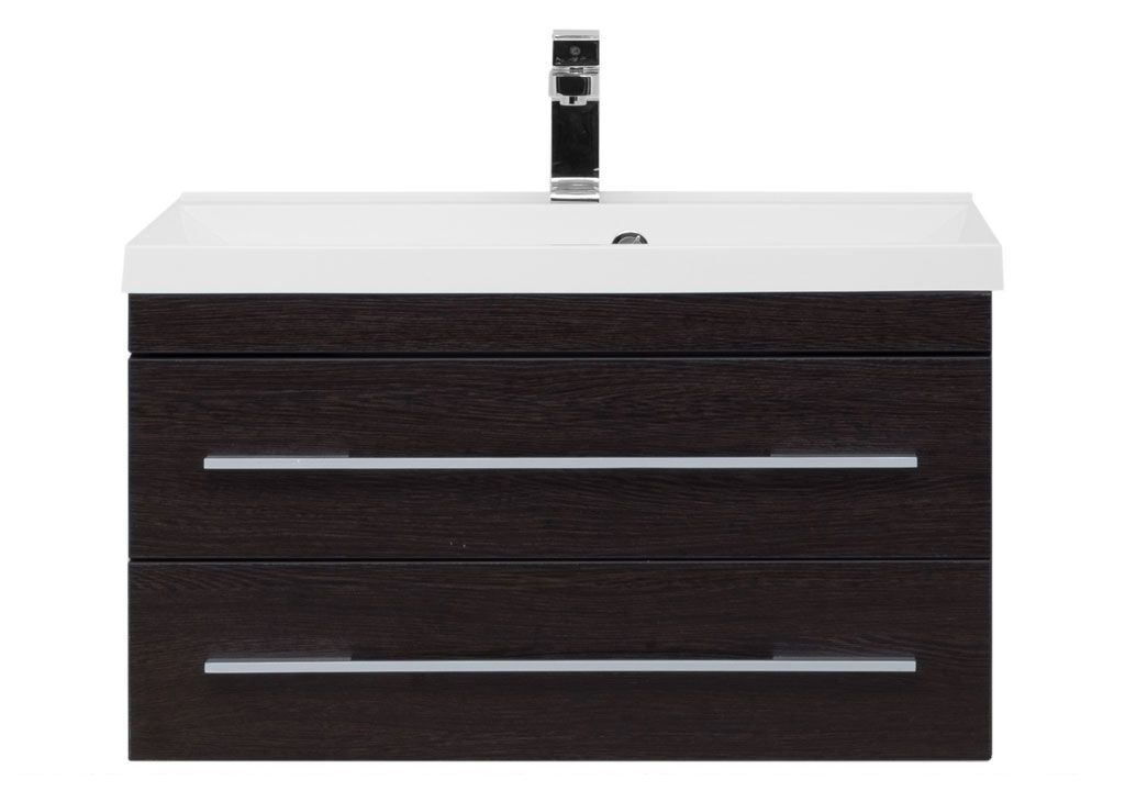 Тумба с раковиной Aquanet Нота NEW 75 венге 0017148800204118 - Вид №2