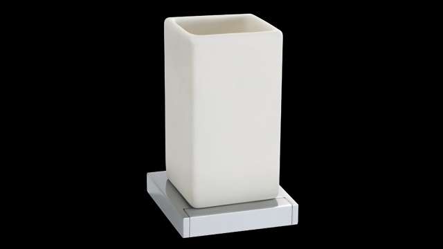 DM142 Стакан, настенный, керамический bagno&associati DOMINO Bagno & Associati