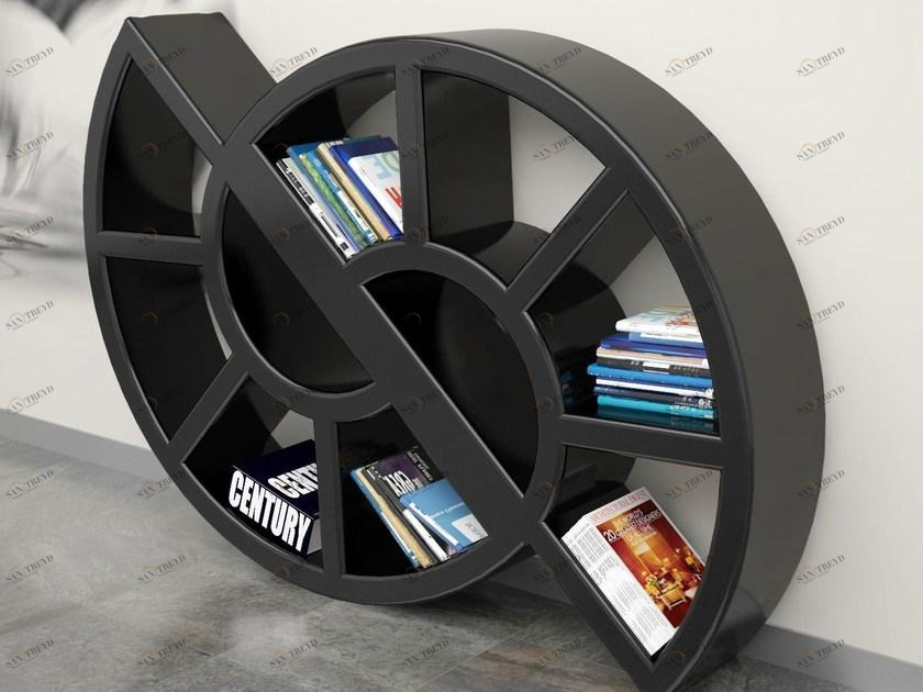 Italy Dream Design Книжный шкаф настенный лакированный sun-id-1417390