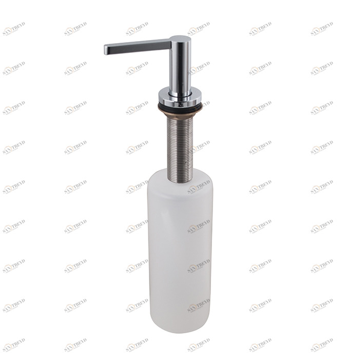 Дозатор мыла скрытого монтажа для столешницы. Емкость 500 мл.      Tono NOKEN 100189228  CHROME 