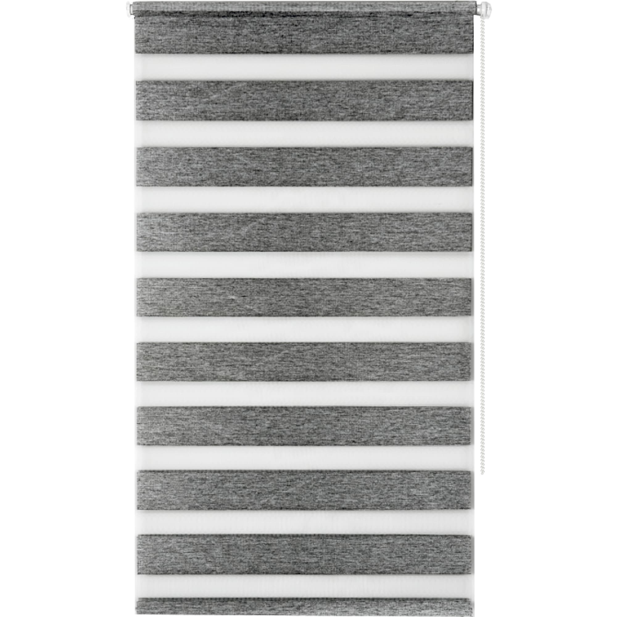 82614500 Штора рулонная день-ночь Miamoza Blackout 40x160 см, цвет серый Santreyd 