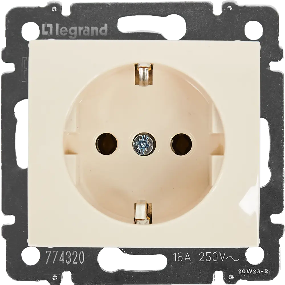 Наб. 6 роз. 2К+З цвет слоновая кость VAL legrand Valena STLM-2120777 - Вид №1