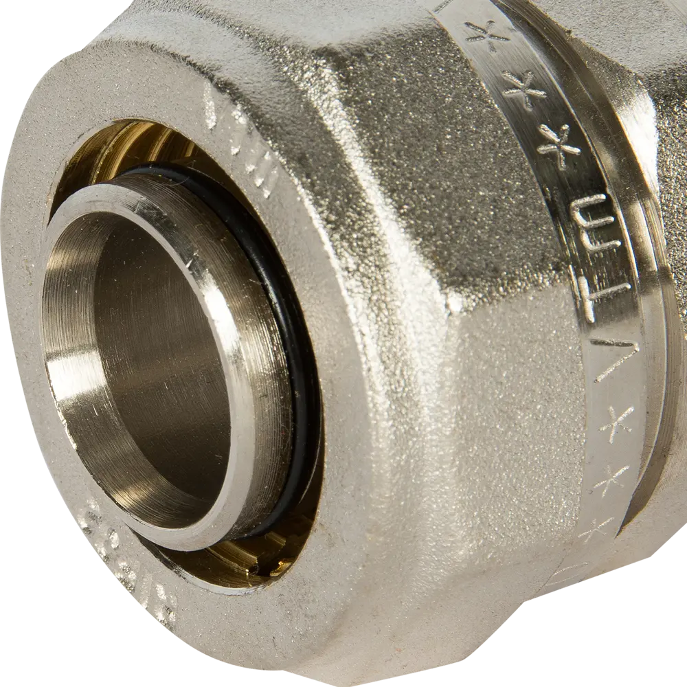 Переходник Valtec 1"x32 мм ВР никелированная латунь VTM.302 STLM-2197254 - Вид №2