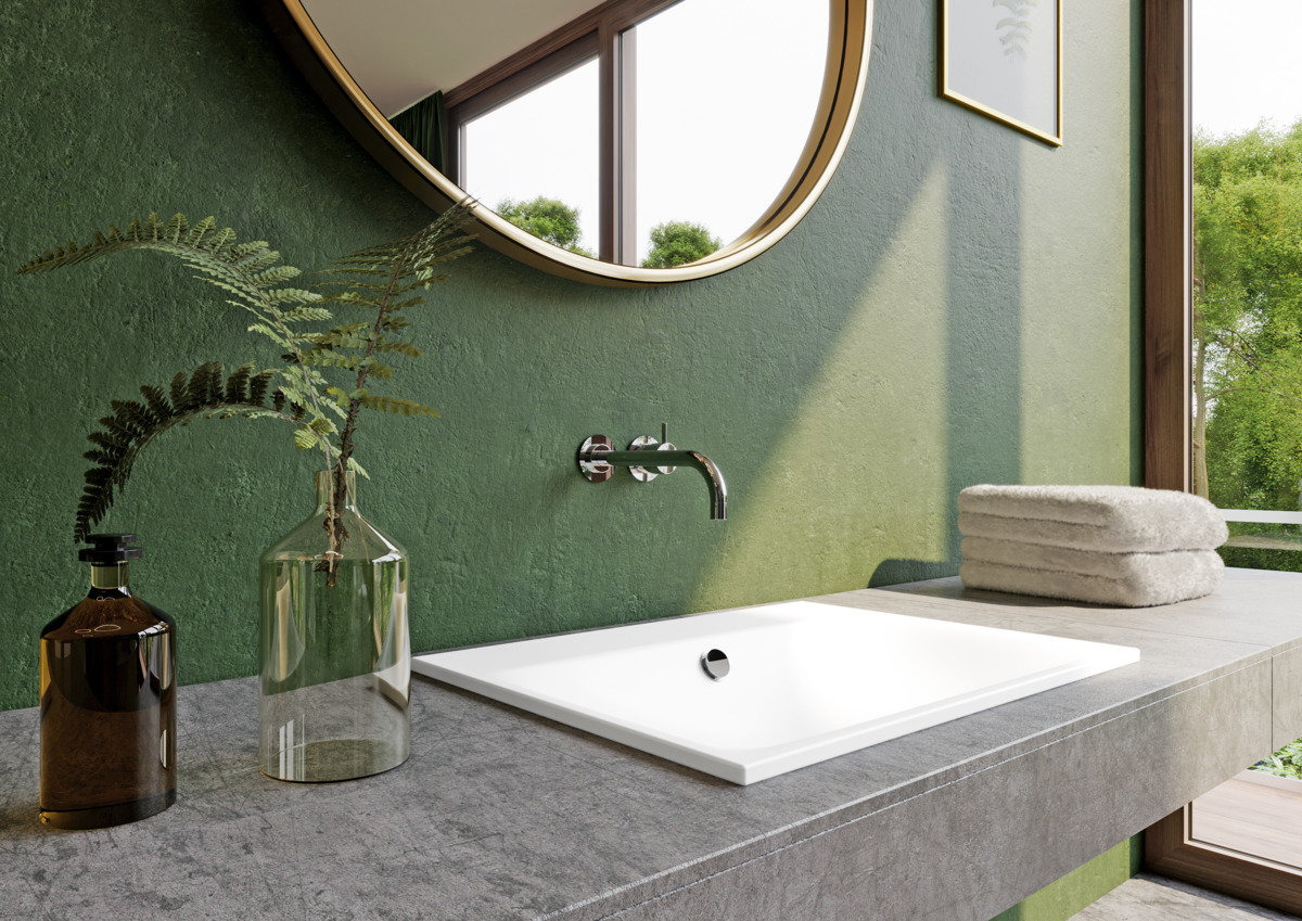 Умывальник KALDEWEI Сталь эмалированная 3038 212 пергамон 30383319212 - Вид №4