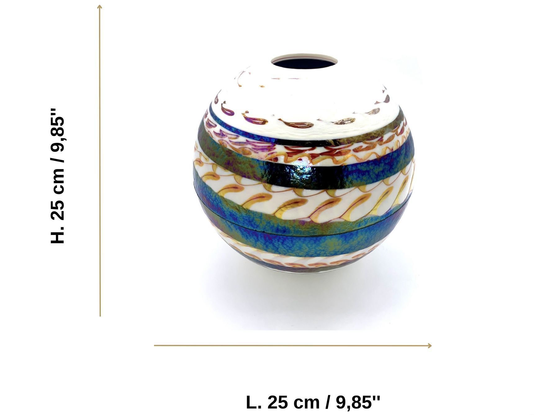 ВАЗа ручной работы из муранского стекла YourMurano Design vases ARCH-00033456 - Вид №8