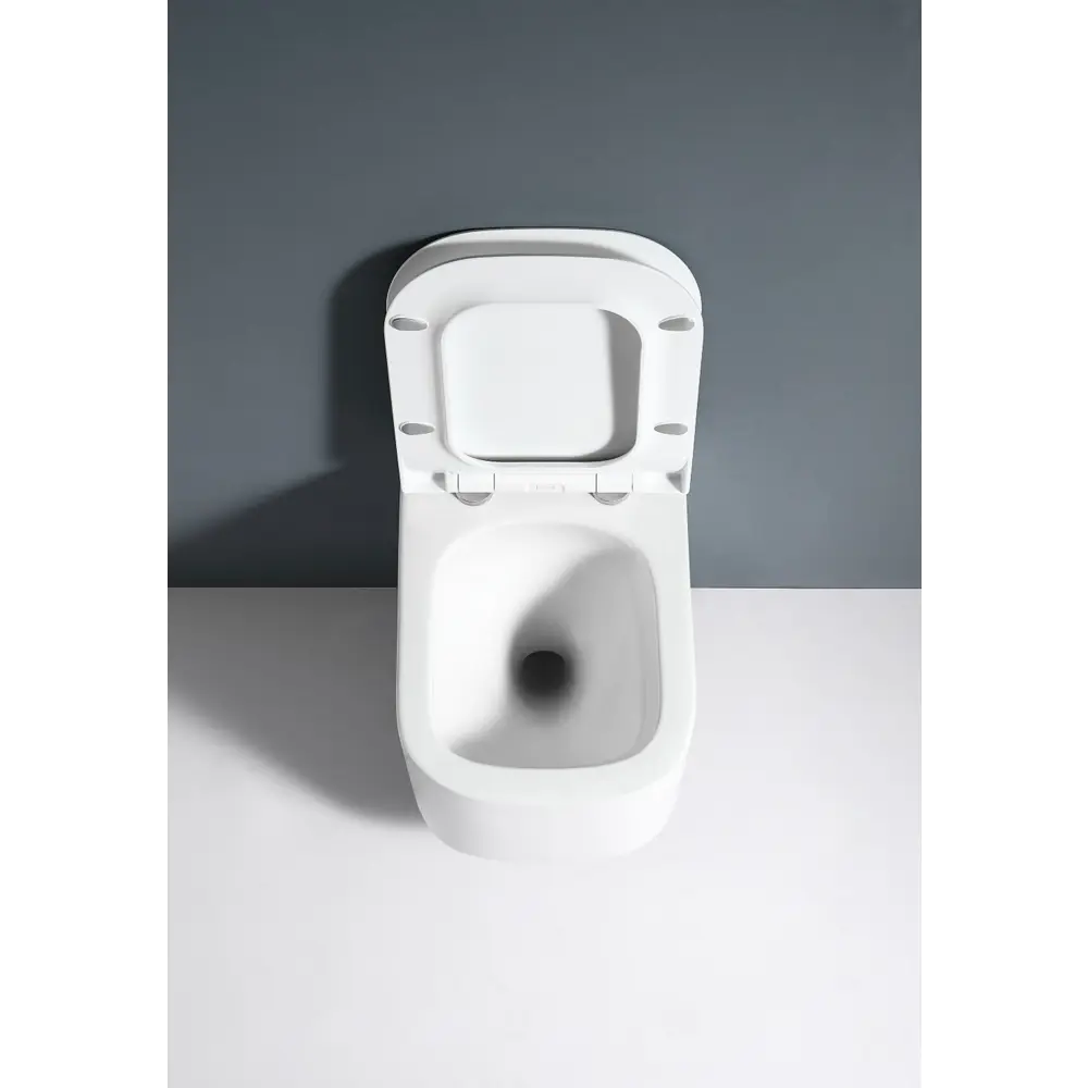 Комплект инсталляция Grant с унитазом Vortex Торнадо безободковый с микролифтом клавиша цвет хром Santreyd STLM-2112188 - Вид №6