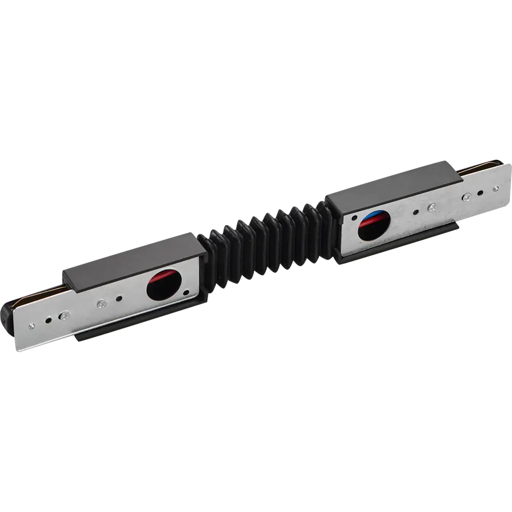 Трековый коннектор гибкий Wolta WTL-FC/01B, цвет черный STLM-2159548 - Вид №1