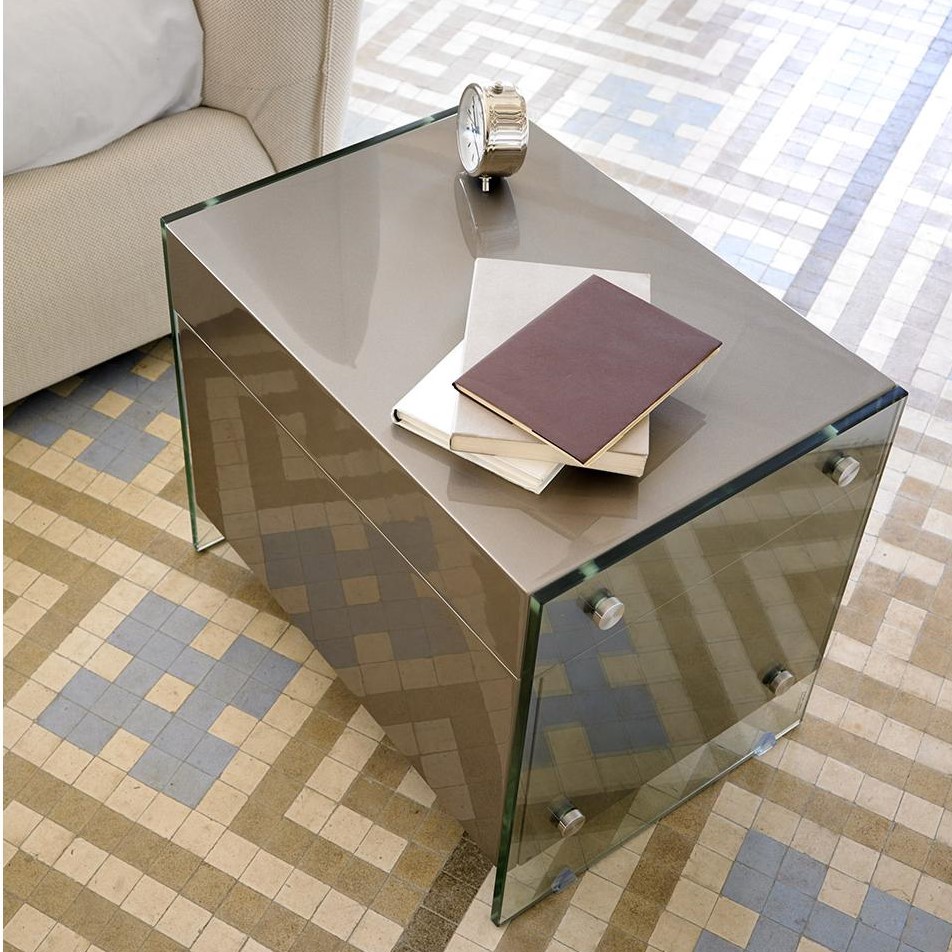 Тумбочка прикроватная белая Caracter от Angel Cerda ANGEL CERDA  148641 Белый  - Вид №3