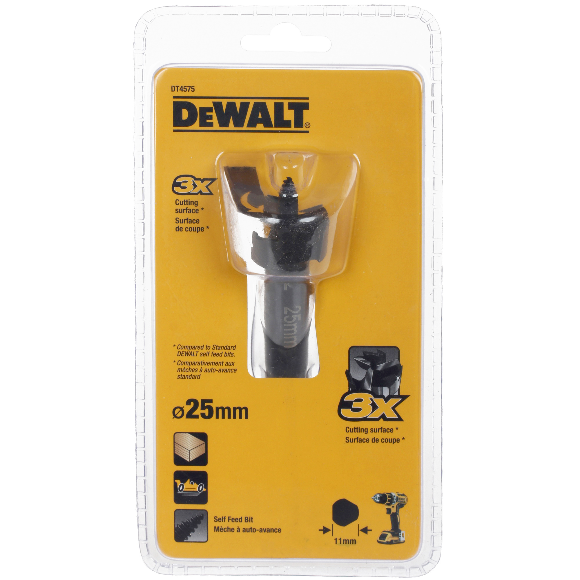 Сверло Форстнера DeWalt DT4575 5303314 STDN-0057530