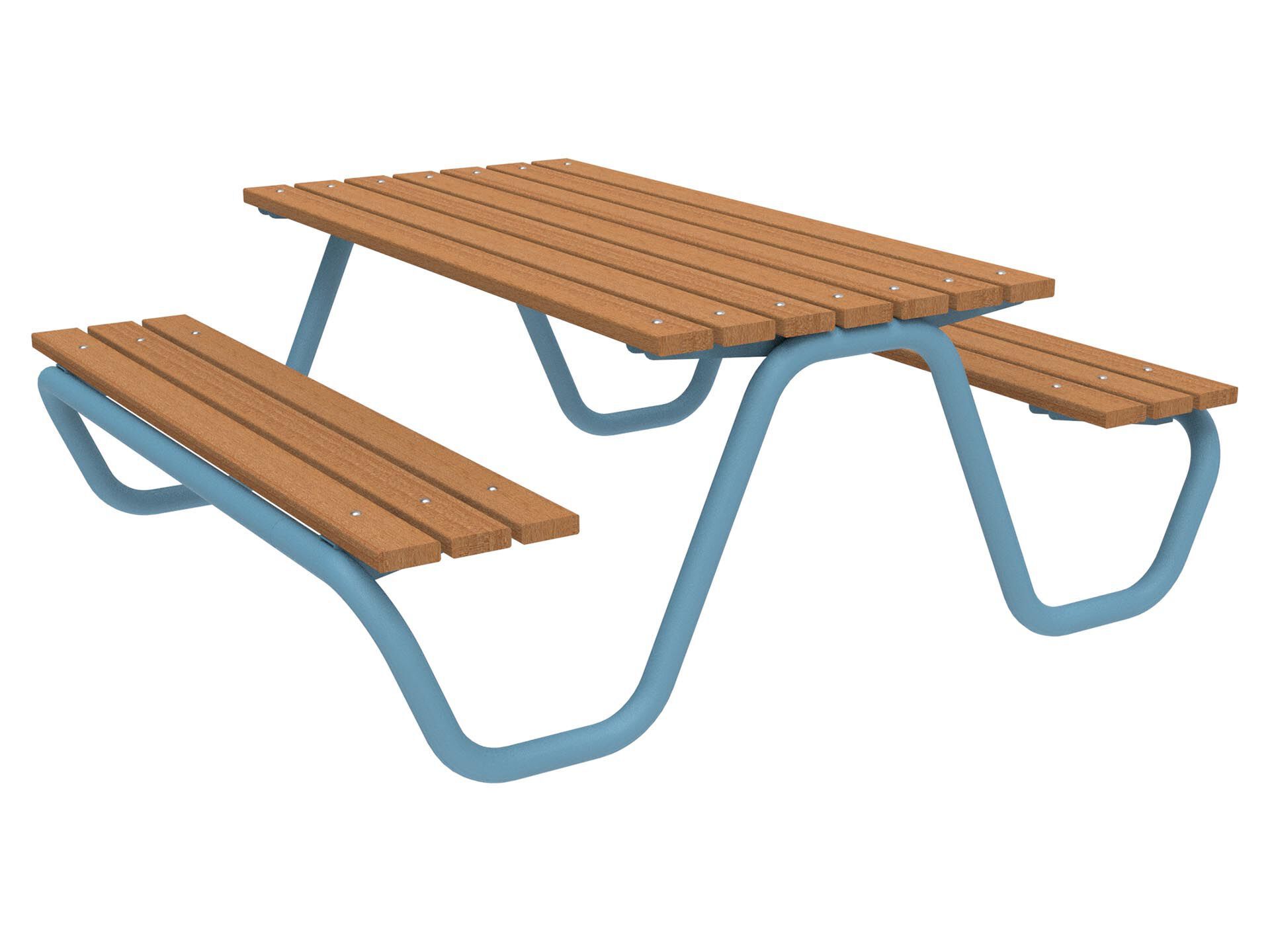 Стол для пикника со встроенными скамейками Lazzari GRAZ ARCH-00017279 - Вид №6