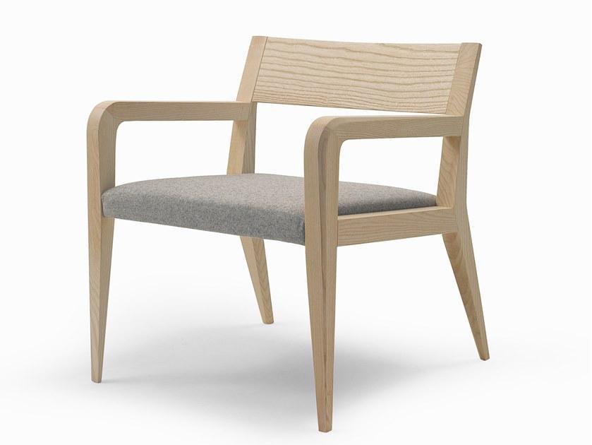 Billiani Кресло из ясеня с подлокотниками Aragosta sun-id-1414258 - Вид №3