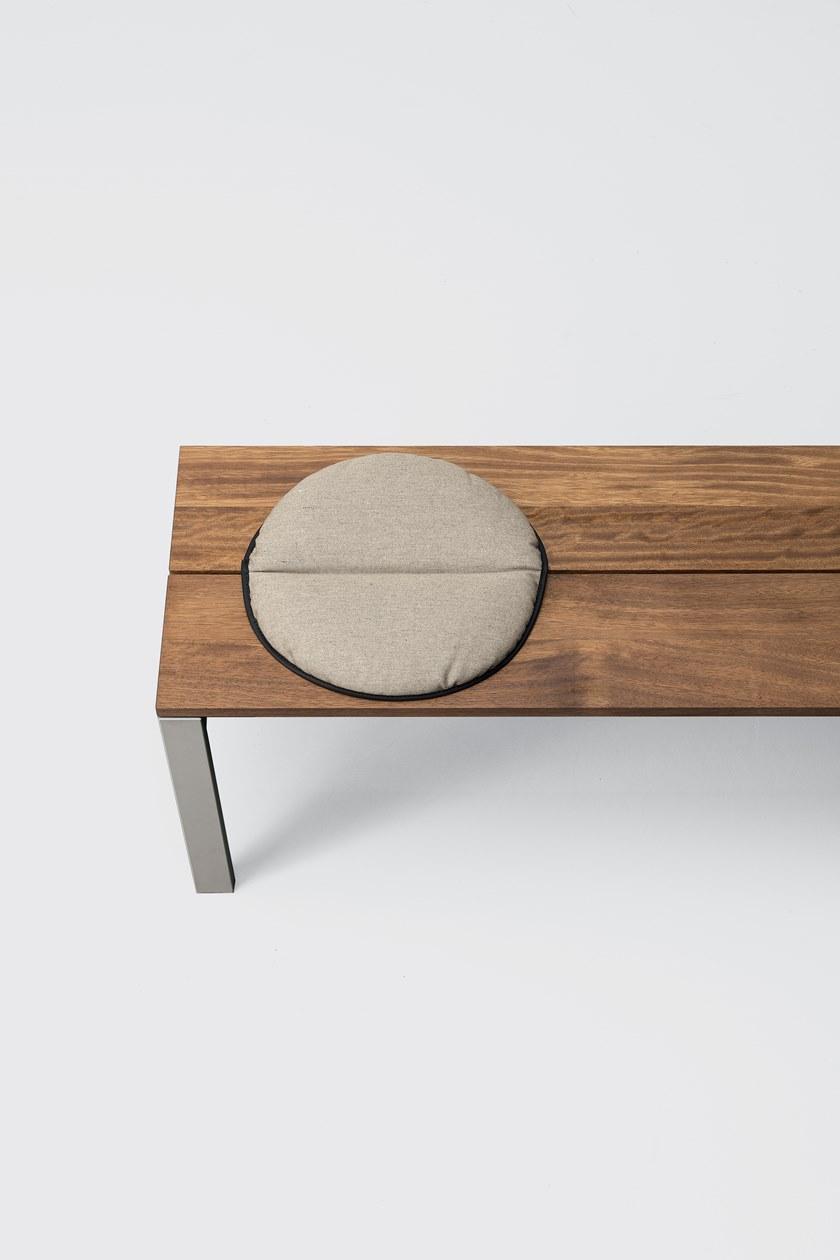 Kristalia Садовая скамейка из тика Be-easy slatted sun-id-1476163 - Вид №1