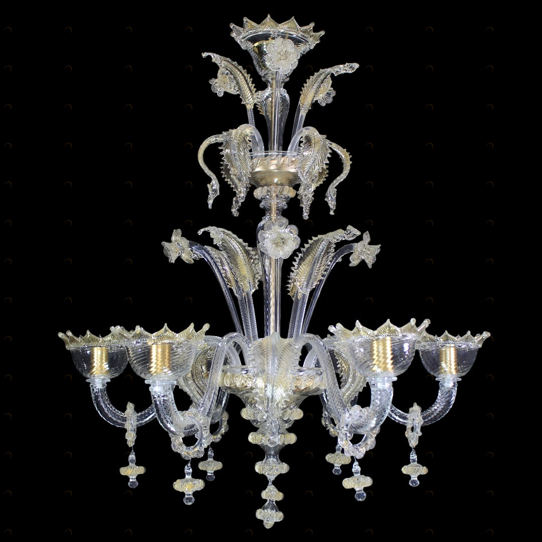 1114 ORIGINALMURANOGLASS Люстра Улисс - Классик - муранское стекло OMG  см 