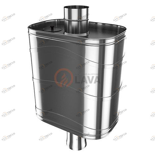 Бак-самовар LAVA 55 л. (0,5 мм AISI 439) на трубе 2701