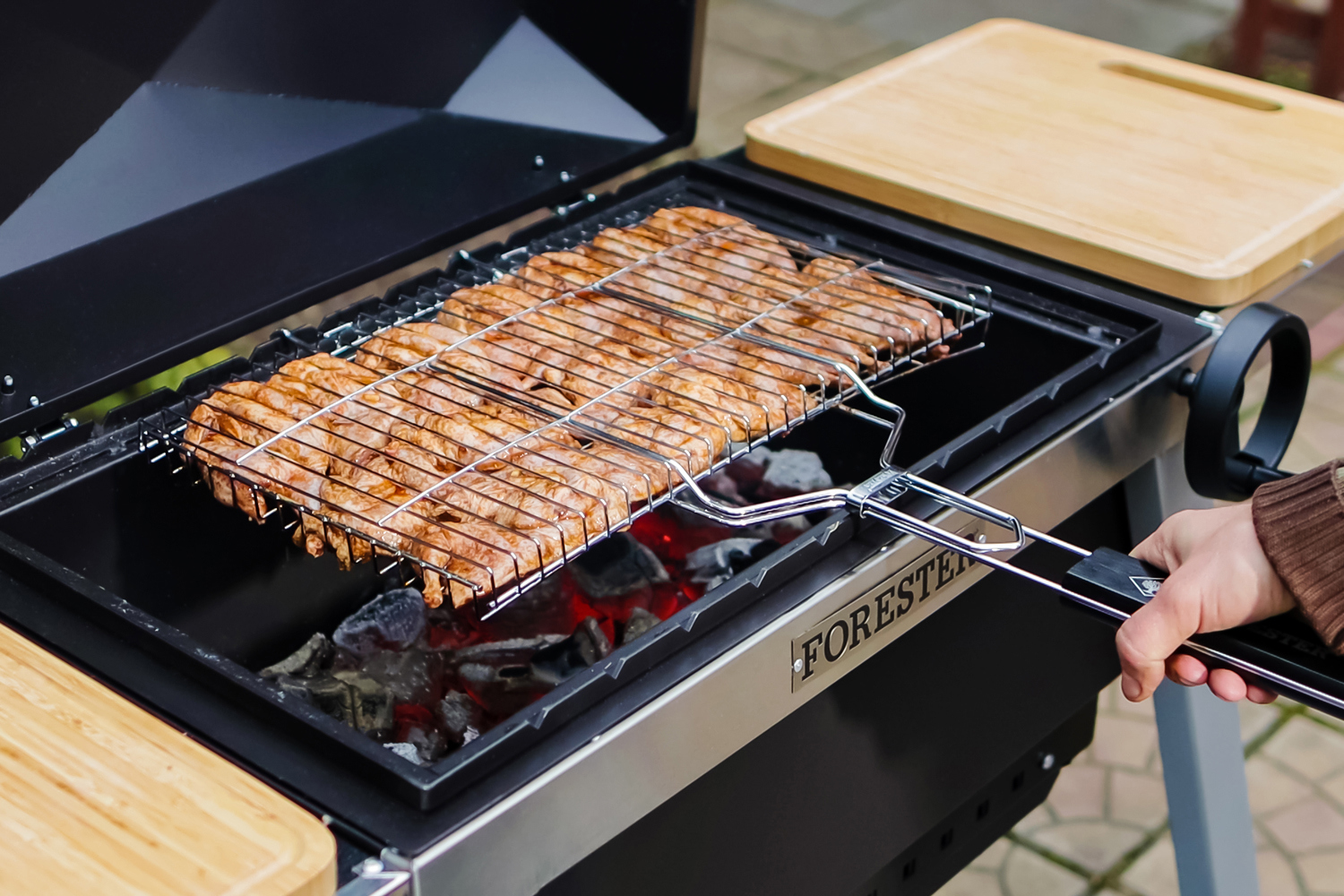 82641623 Решетка-гриль Forester 26х45 см STLM-0032744 Santreyd  - Вид №13