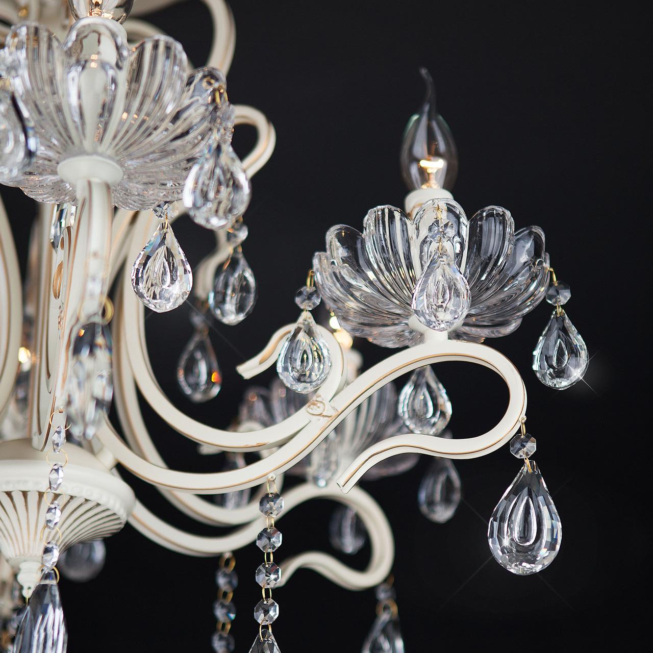 Потолочная люстра Eurosvet 12205/6 белый Strotskis EUROSVET ДИЗАЙНЕРСКИЕ 182461 Белый  - Вид №2