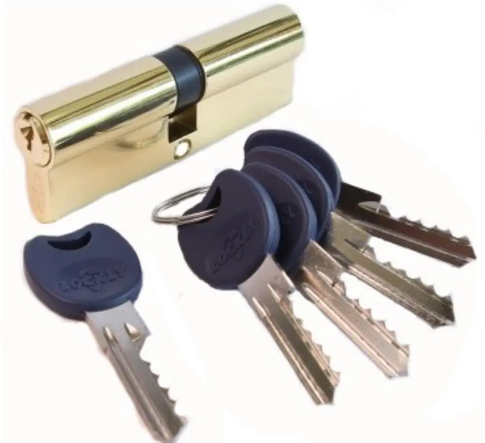 90305454 Цилиндровый механизм LOCKLY Z100A-60-V-G (30/30) кл./верт. STLM-0176505