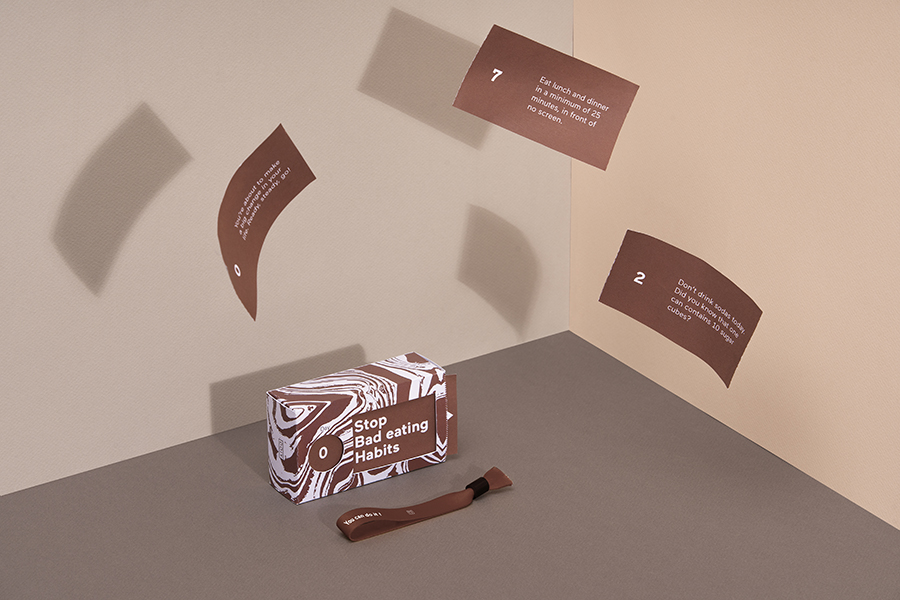 Набор бумажных мотиваторов «21 день, чтобы перестать есть вредную пищу» Doiy DY21DAEAE - Вид №3
