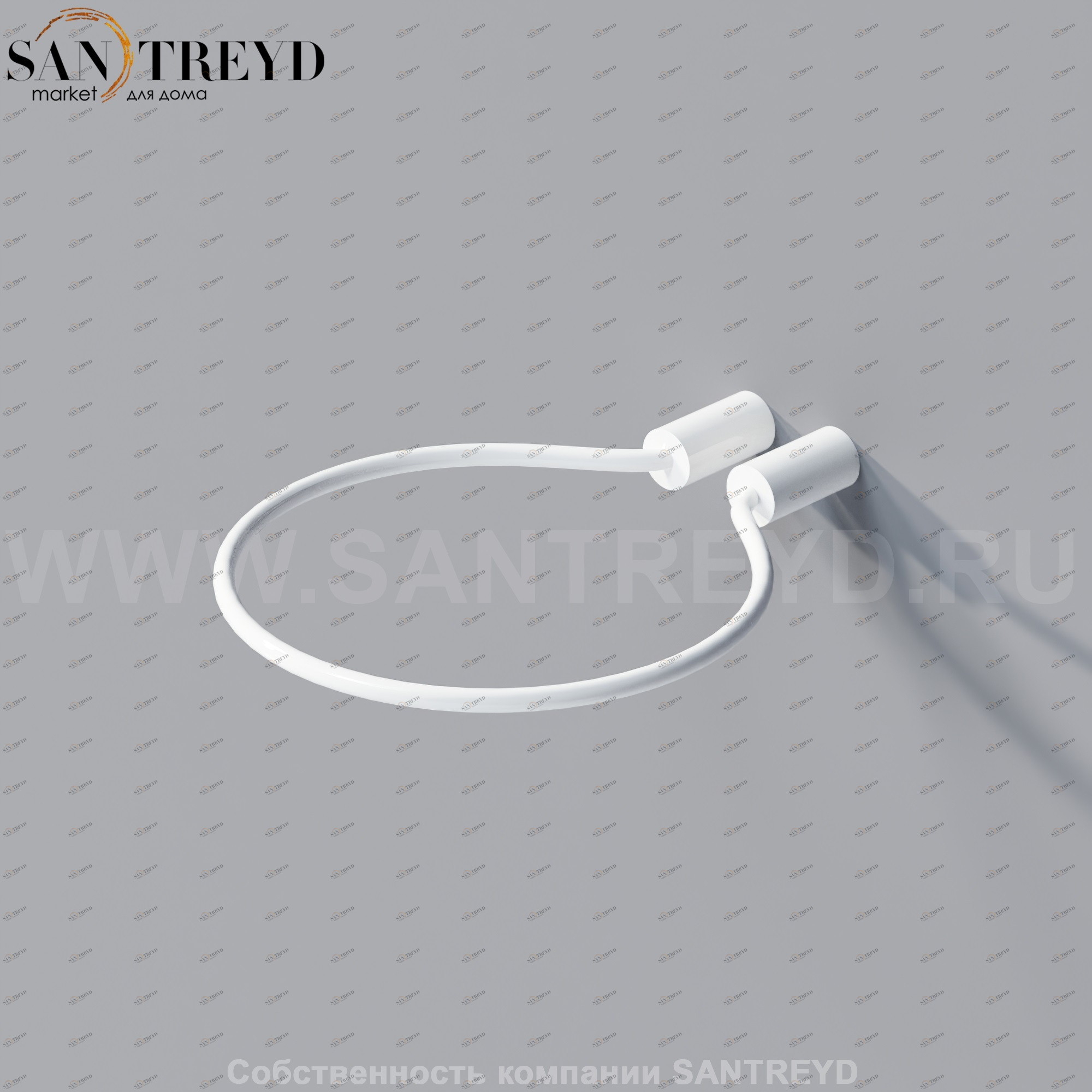 Agape BUCATINI Полотенцедержатель белый ABUC0168Z