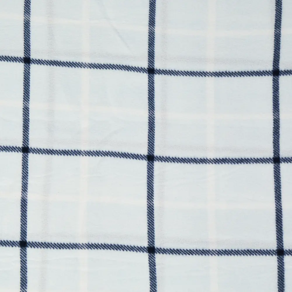 Плед Tummel 130x170 см флис цвет голубой Ardenza STLM-2184441 - Вид №1