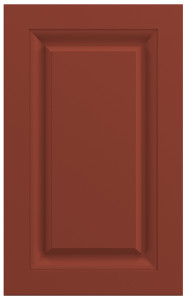 Фасады для кухни Классика Фрезеровка «Монбельяр» 502 Берлинский красный