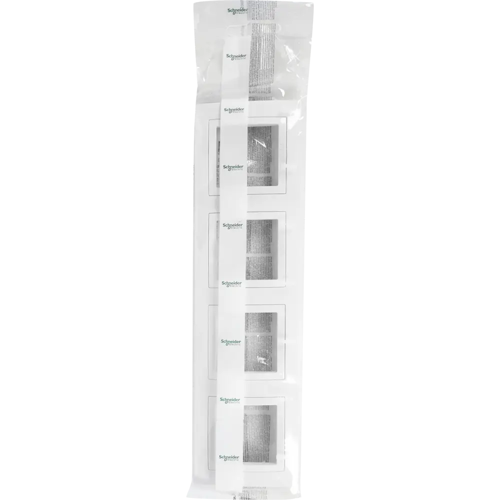 Рамка для розеток и выключателей Systeme Electric Unica 4 поста, цвет бежевый STLM-2142134 - Вид №4