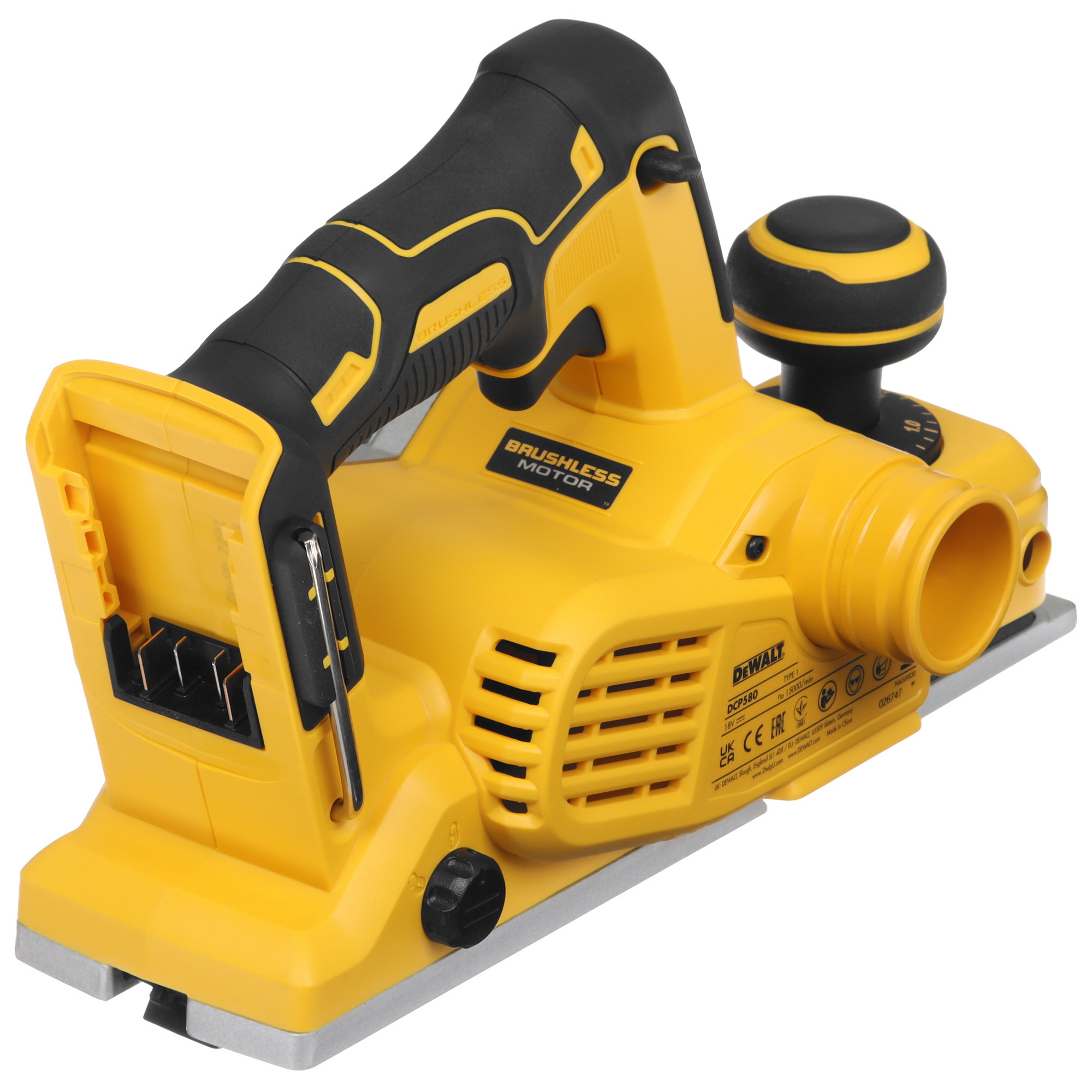 Электрорубанок DeWalt DCP580N XR FLEXVOLТ 18/54V  , Без ЗУ 5443658 STDN-0128757 - Вид №1
