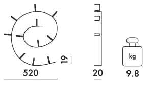 Книжный шкаф из инженерного пластика Kartell BOOKWORM 11 ARCH-00134155 - Вид №15