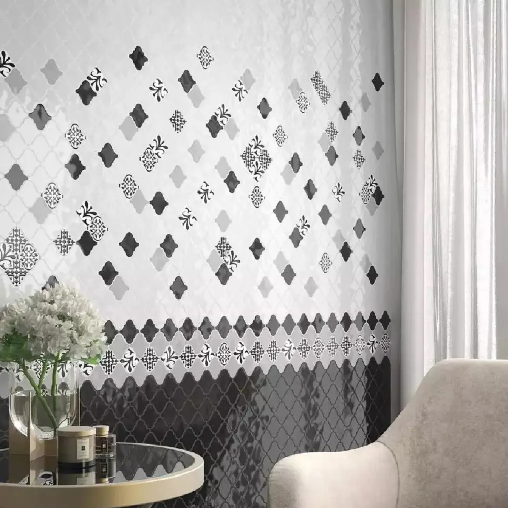 Мозаика Kerama Marazzi Arabesques Shiny 26x30 см цвет белый Арабески STLM-2000417