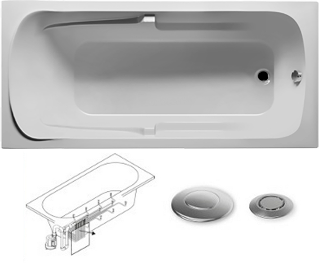 BC3200500000000_hit1 Ванна Riho Future Santreyd - Вид №1