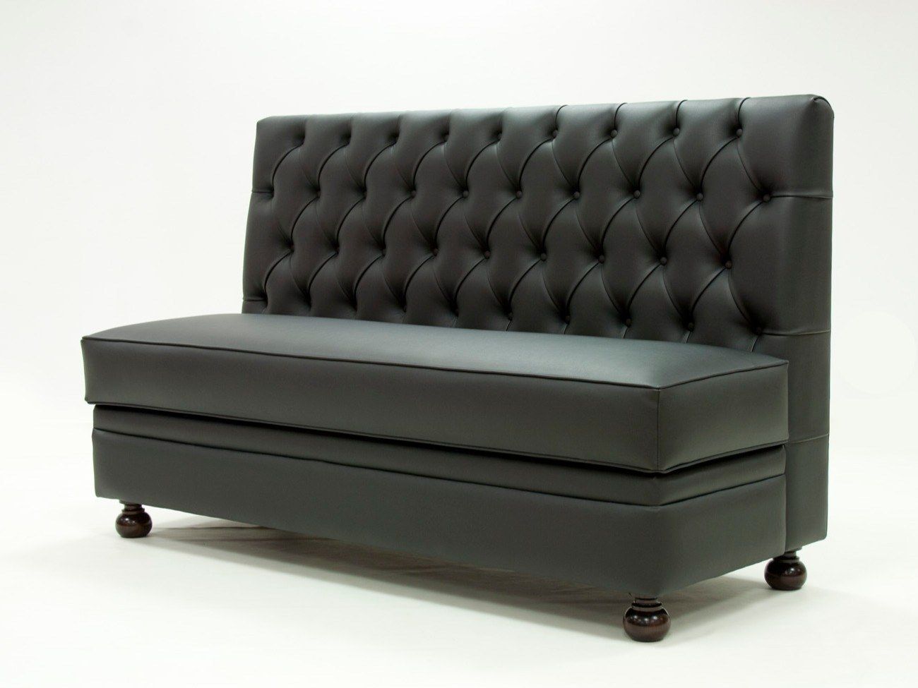 Модульная кожаная скамейка с спинкой CREARTE COLLECTIONS Regento Essence ARCH-00110747 - Вид №2