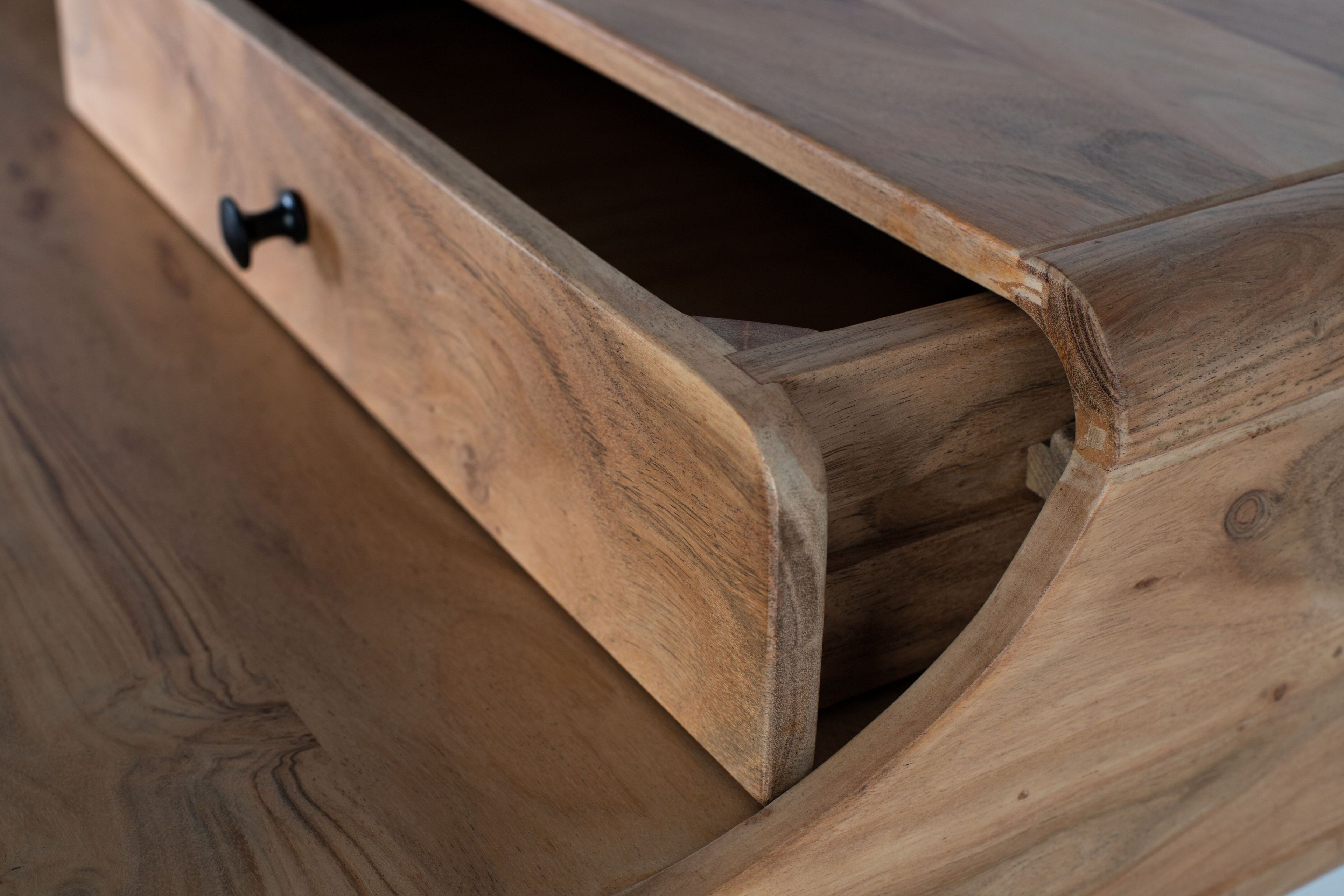 Письменный стол из акации с ящиками Giner y Colomer 1629 ARCH-00037929 - Вид №2