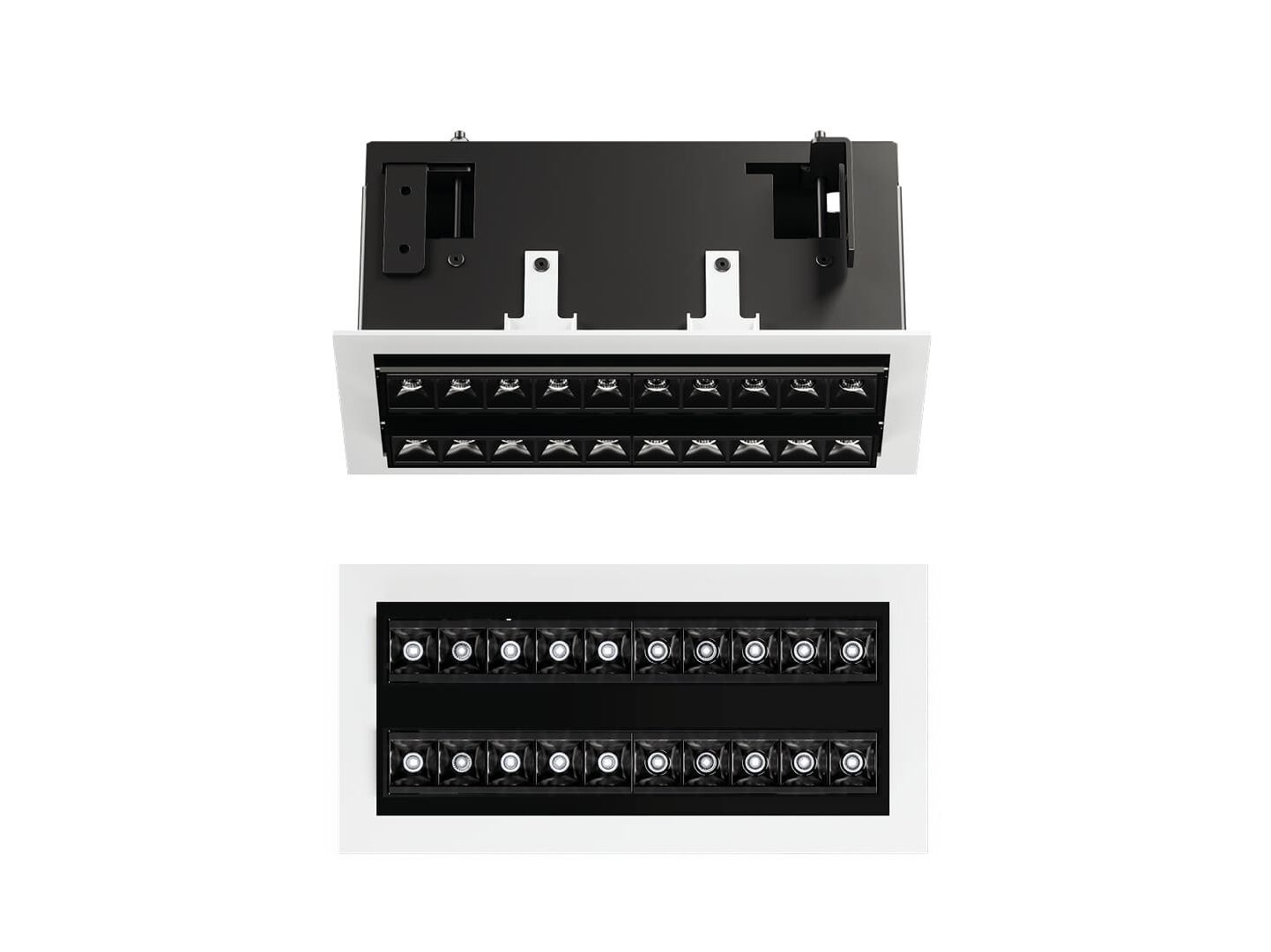 Утопленный литой алюминиевый подвесной светильник iGuzzini Laser Blade XS ARCH-00005558 - Вид №1