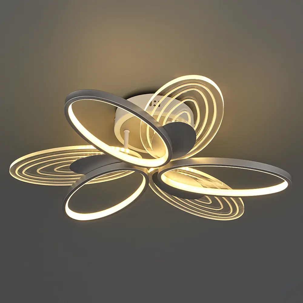 Люстра потолочная Jlight Mediana 5643/90C LED цвет белый 84315602 STLM-2063296  - Вид №1