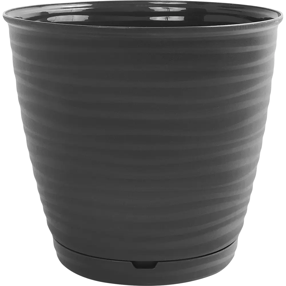 Цветочный горшок IDI LAND Saffron с поддоном для комнатных растений 84533077