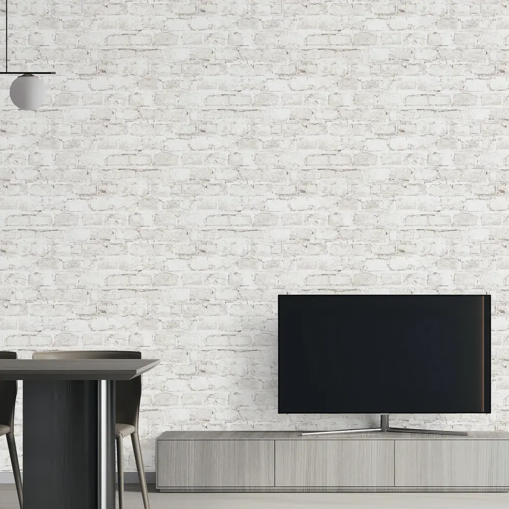 Обои флизелиновые Аспект Ру Брикс бежевые 1.06 м 78030-22 STLM-2155035 - Вид №4