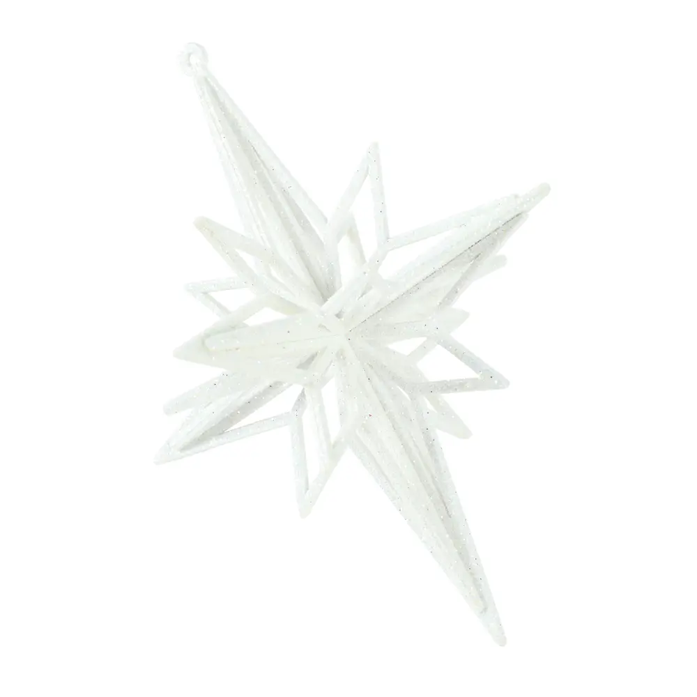 84884199 Новогоднее украшение Ромб 12x12 см цвет белый STLM-0956520 Santreyd  - Вид №3