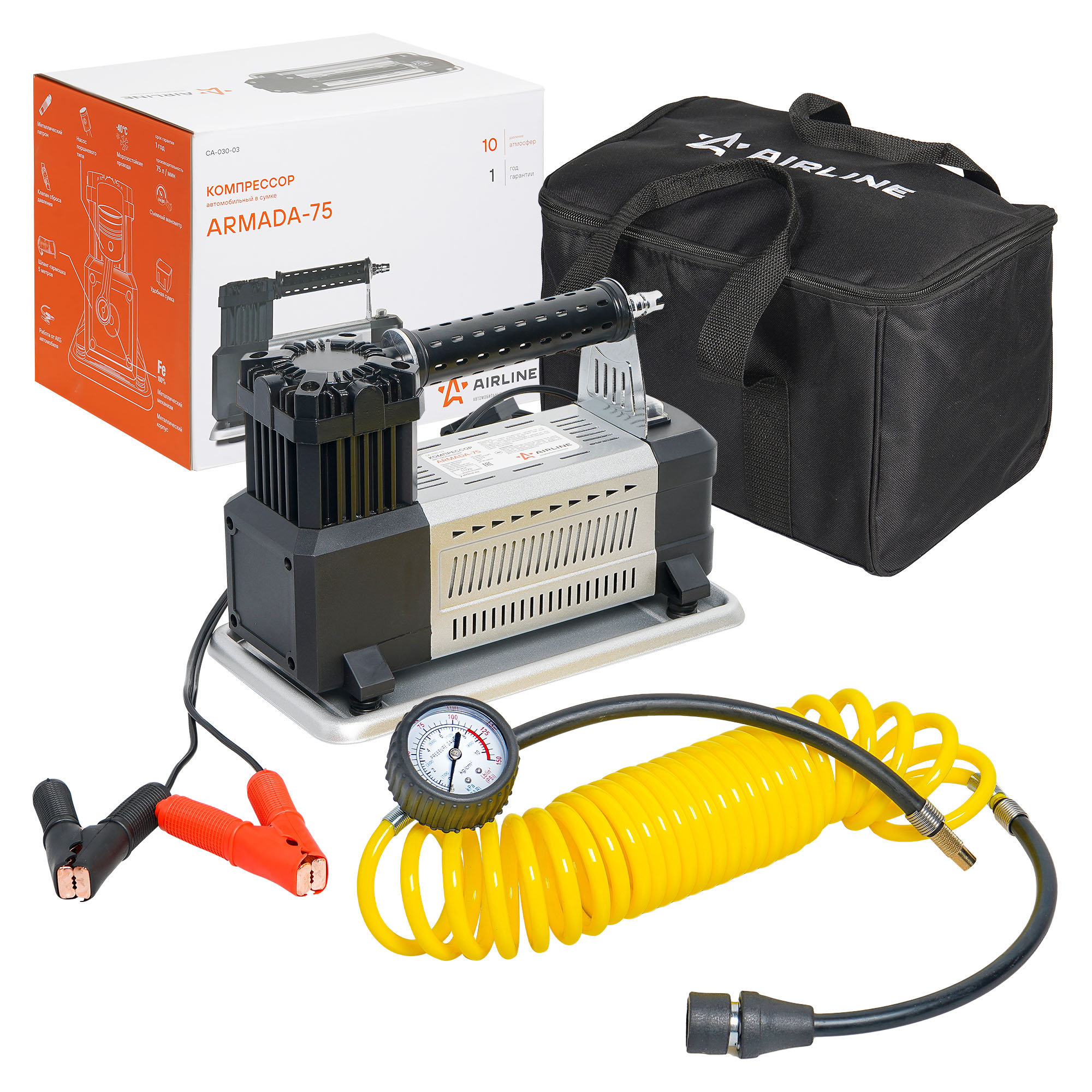 9105127 Компрессор AIRLINE CA-030-03 STDN-0030873 - Вид №4