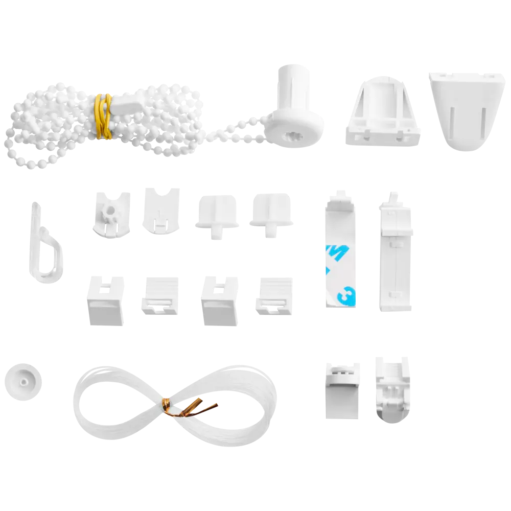 Штора рулонная Inspire Шантунг 110x250 см белая 82668396 STLM-2210899 - Вид №4