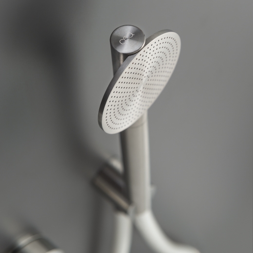 Настенный 2 прогрессивные смесители, установленные для ванной / душем с круглый ручной душ диаметр 65 мм  GIO25Y CEADESIGN  - Вид №3