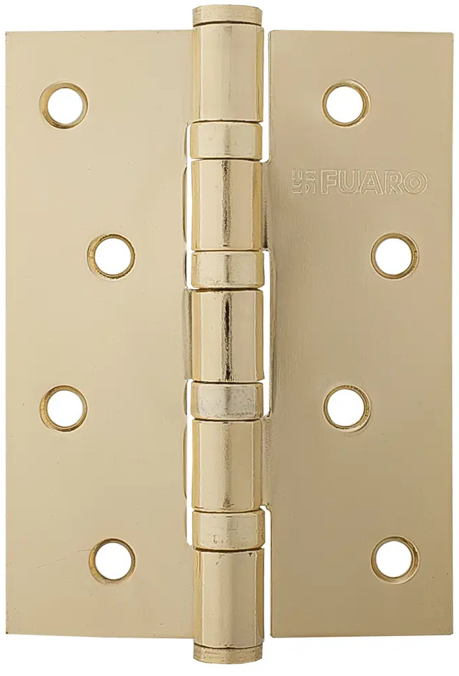 13965143 Петля универсальная Fuaro 4BB 100x75x2.5 мм сталь цвет латунь STLM-0004061