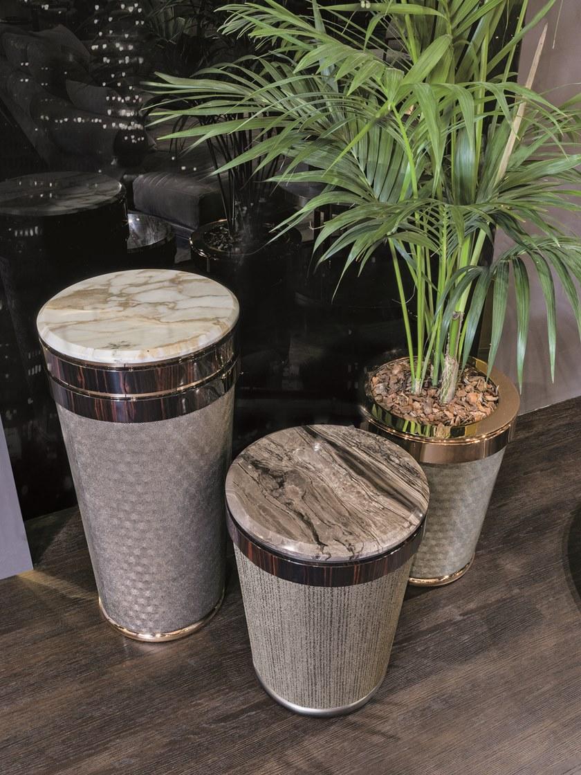 Longhi Журнальный столик / подставка для вазы из ткани Loveluxe 2018 – illusion collection Y 699 - Вид №2