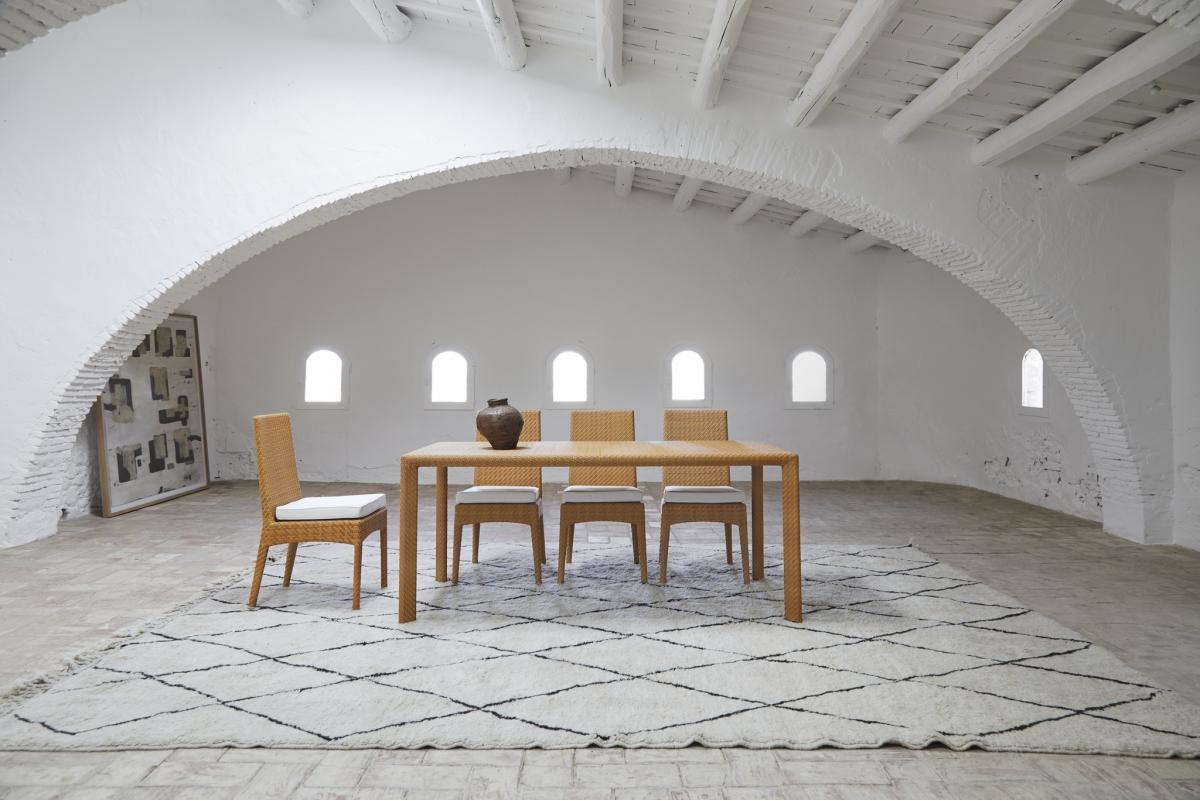 007348 Обеденный стол 180 x 90 см Point Angul Santreyd 