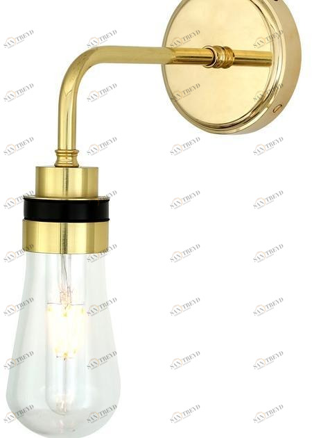 Mullan Lighting Бра из латуни с прямым светом для ванной Bo Mlbwl009 