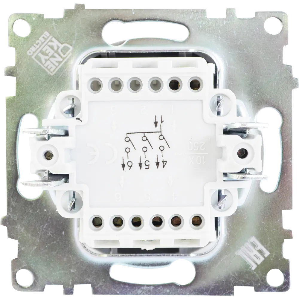 ONEKEYELECTRO Выключатель Florence 3-клавишный для люстр и светильников 82127043 STLM-0019928 - Вид №3