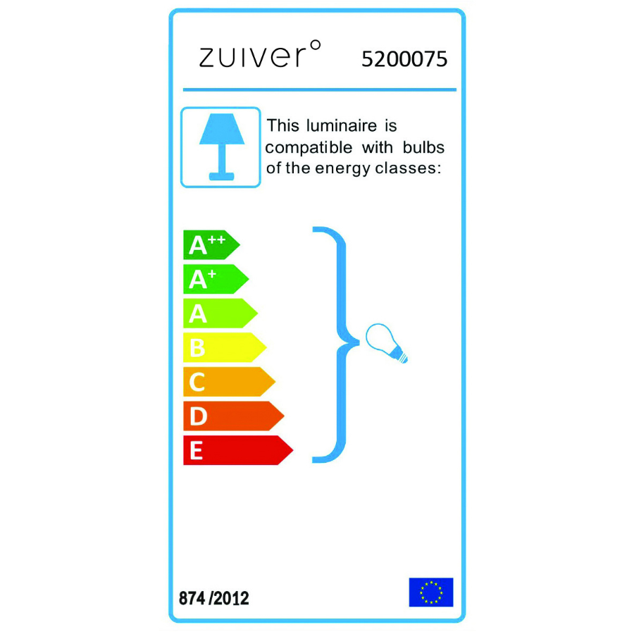 Лампа настольная Pixie, белая Zuiver 5200075 - Вид №9