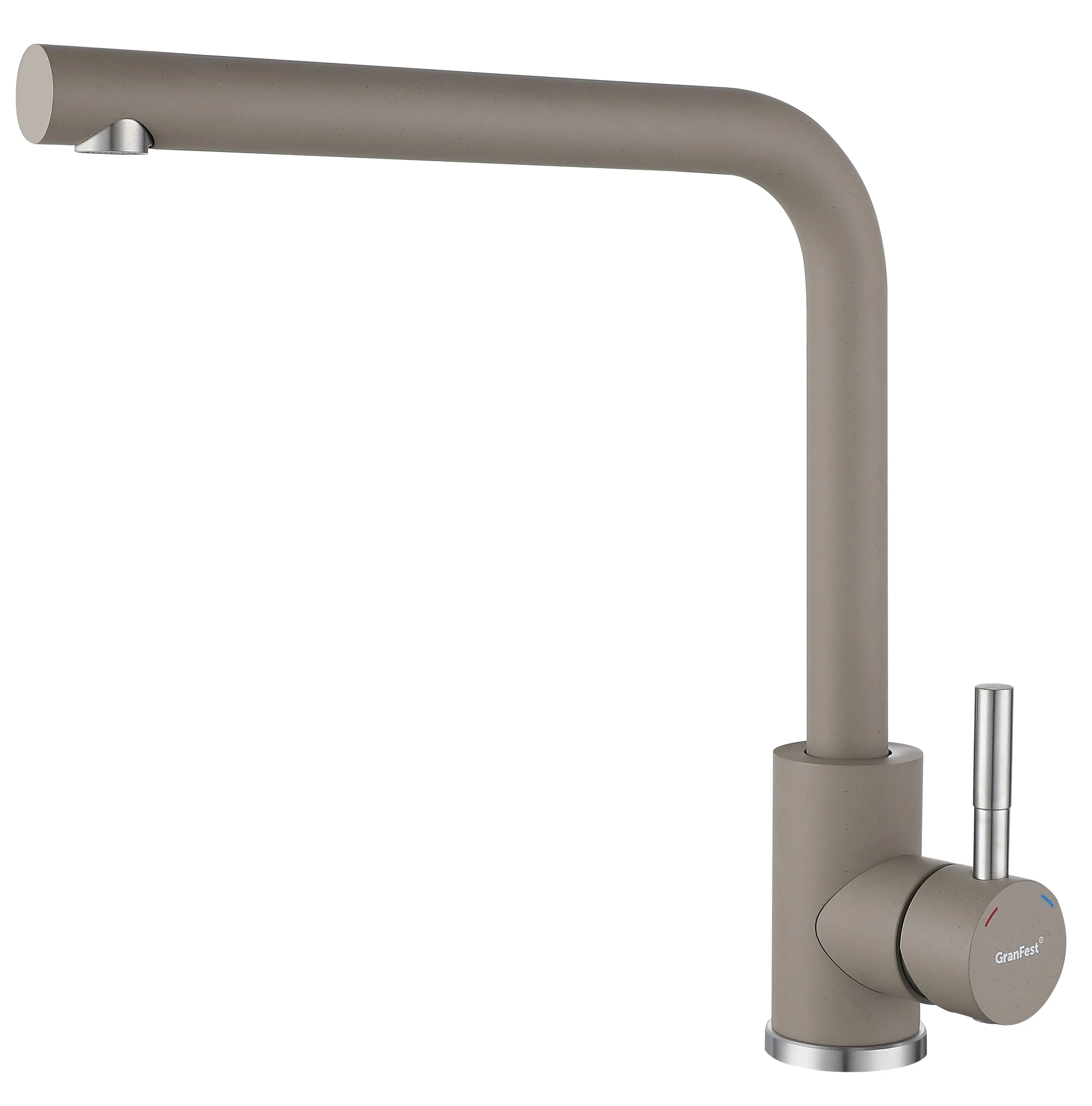 Кухонный смеситель Z-5411 песочный GranFest QUARZ