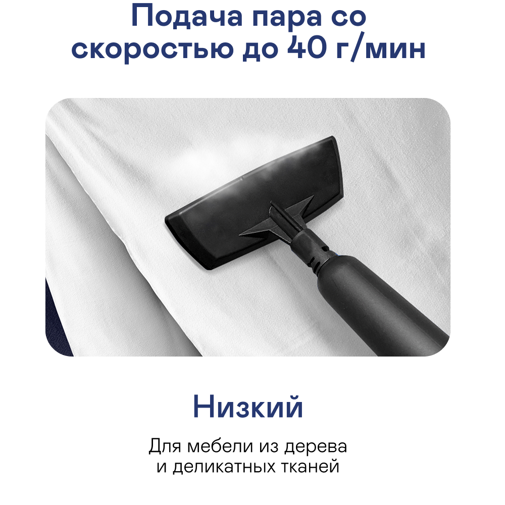 9947753 Пароочиститель Garlyn PM-1300 синий STDN-0005151 - Вид №20